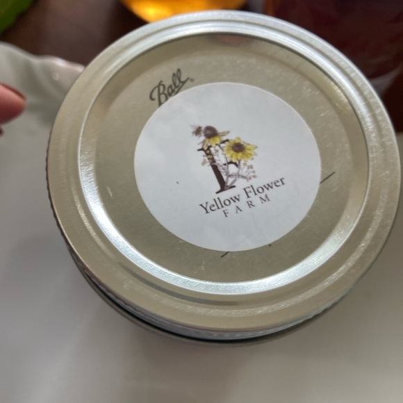 One half pint jar of beauty berry jelly from Yellow Flower Farm. Organic Non gmo - Picture 5 of 8